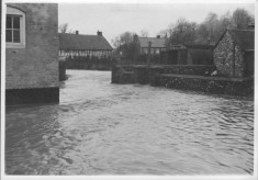 Severe flooding in East Meon in the 1950s, picture gallery