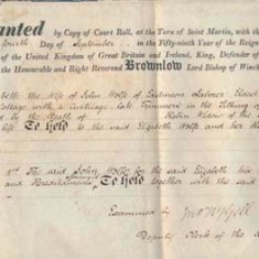 1819 Fine Elizabeth Wolfe