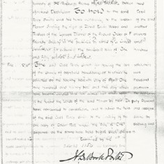 1922 Grant of Copy p2 Page 2 of 1922 Grant of Copy, mentioning Ancient Order or Friendly Society