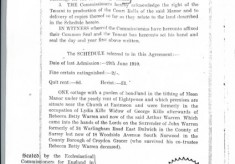 Tudor House 1935 Agreement
