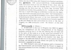 Tudor House 1935 Agreement
