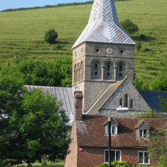 All Saints and Church cottage, photographed by John Emptage | John Emptage