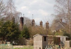 Brook and Hockley Cottages, 2009 and 2013