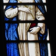 St Catherine of Siena, representing Italy.