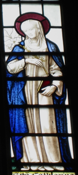 St Catherine of Siena, representing Italy.