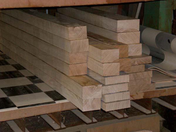 Boards cut to size