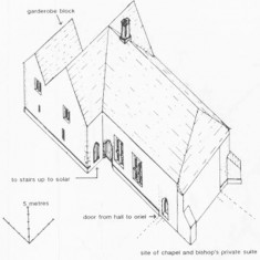 The Hall at The Court House drawn by Edward Roberts | Edward Roberts