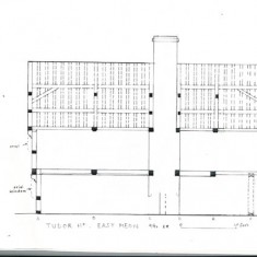 Elevation of house from north
