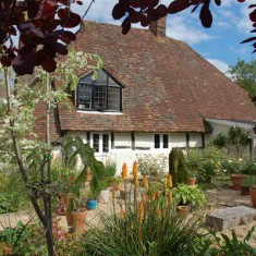 The west side of Forge Sound, and its garden.