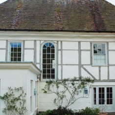 The north side of Glenthorne, built without pretension because it would not be overlooked.