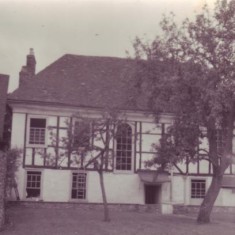 A view of the north side of Glenthorne House, which is less elaborate than the street front, probably because it was not 'on show'.