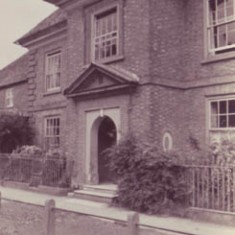 Doorway, from the east. Date unknown.