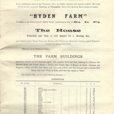 Hyden Farm 'The House' Hyden Farm 'The House' (George Cannings, £85)