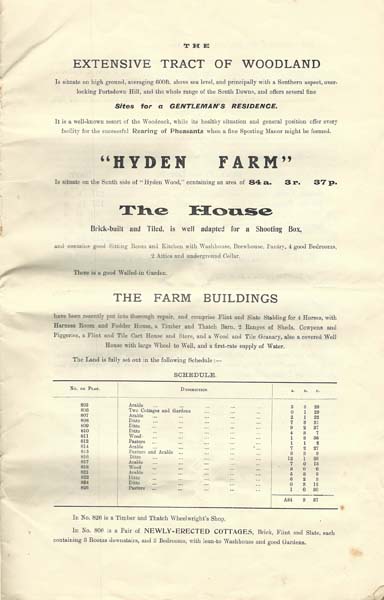 Hyden Farm 'The House' (George Cannings, £85)
