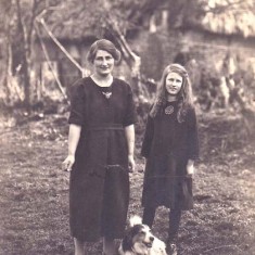 Dorothy with Margery Whitear John's mum Dorothy and Margery Whitear