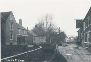 New Inn c 1919, looking east. Parsons store on the left