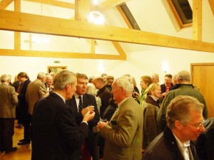 Despite dreadful wind and rain that day, the event was very well attended - an estimated 150 people, both Petersfield parishioners and the congregation of All Saints. Its Vicar, Canon Terry Louden, welcomed his catholic guests in the name of Christian Unity, emphasising the similarities rather than the differences between the two branches of Christianity, a sentiment echoed by Canon Hetherington.