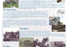 House history display panel