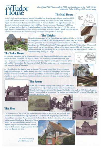Tudor House Poster 