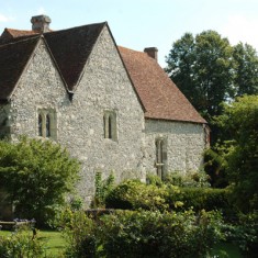The west wall of The Court House. 