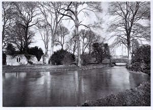 Remains of Chapel of St Nicholas in the grounds to the north.