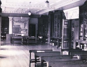 Desks in the Westbury House library