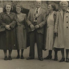 Four women with one man
