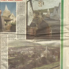 Third section of Your Village spread.