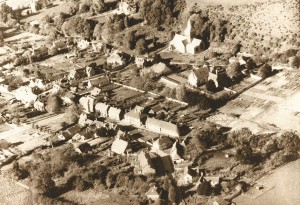 Aerial photograph East Meon, post WWII
