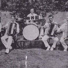 Band, late 1930s Band, late 1930s Mrs Smith, George Blackman, William Blackman, Bert Lambert