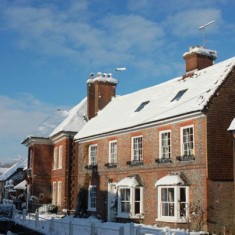 Brooklyn and Glenthorne House Brooklyn and Glenthorne House in snow, 2010