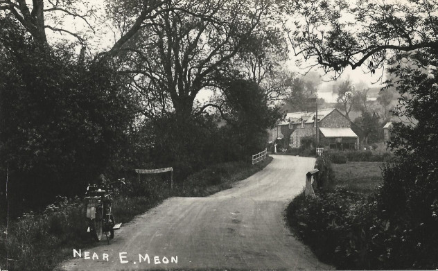 Drayton Bridge, 1920s, post card by Frank Newell of Alresford