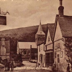 Church Street: George Inn, All Saints & Post Office 