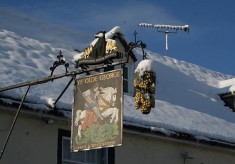 Village in snow, 2010