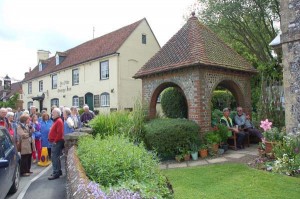 Guided walk by Almshouses Guided walk by Almshouses, with residents