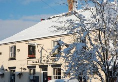 Village in snow, 2010