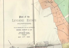 Leydene Estate Sale 1953