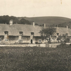 Paupers and Kews Cottages, 1920s, post card by Frank Newell of Alresford