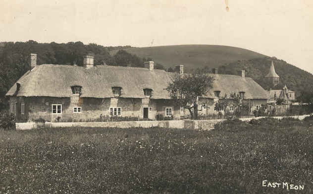 Paupers and Kews Cottages, 1920s, post card by Frank Newell of Alresford