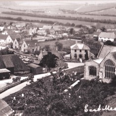 The long roof, top left, is the shooting range next to the Institute.