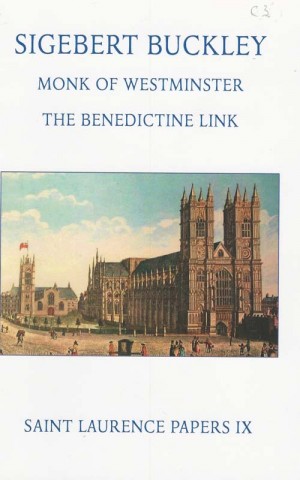 The paper written by Fr Anselm, tracing Dom Sigebert Buckley's life and death.