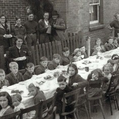 VE Day tea for children. Jim Cook writes  