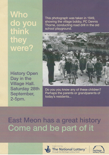 A5 coloured flyer 'Who do you think they were?'