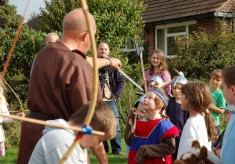Saxon re-enactment