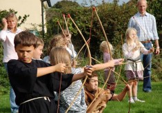 Saxon re-enactment