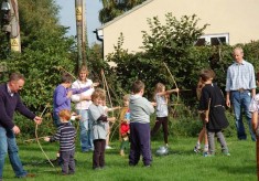 Saxon re-enactment
