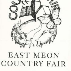 The first Country Fair, programme designed by Tricia Blakstad