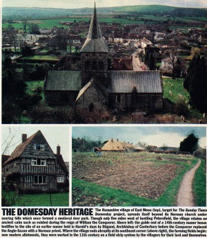 Sunday Times supplement page 2, Heritage.