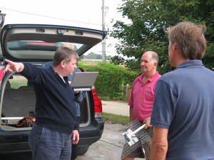 Dominic Carney, Brian Boisclere and Alan Redpath Dominic Carney, Brian Boisclere and Alan Redpath