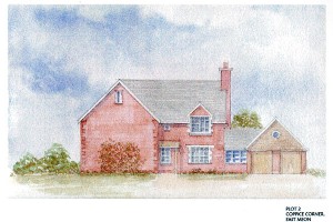 Proposed buildings at Coppice Corner.